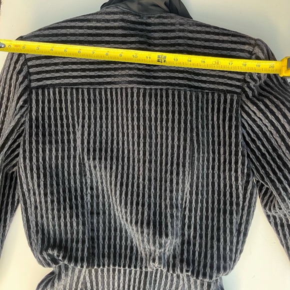 Dimitri Couture Blazer - Black velvet striped 8 vintage - Excellent condition! - Picture 13 of 15
